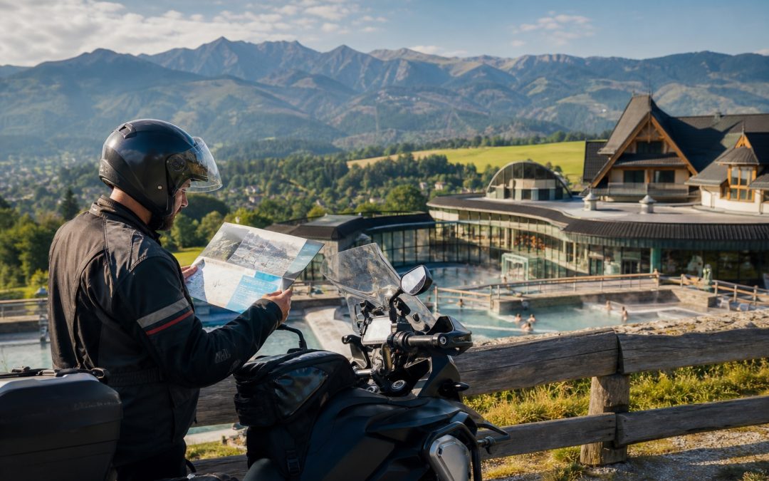 Motocyklem przez Podhale – dlaczego warto zaplanować przystanek przy gorących źródłach?